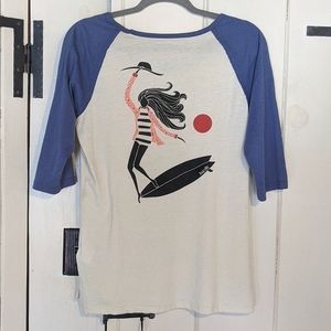 Surfer Babe tee
